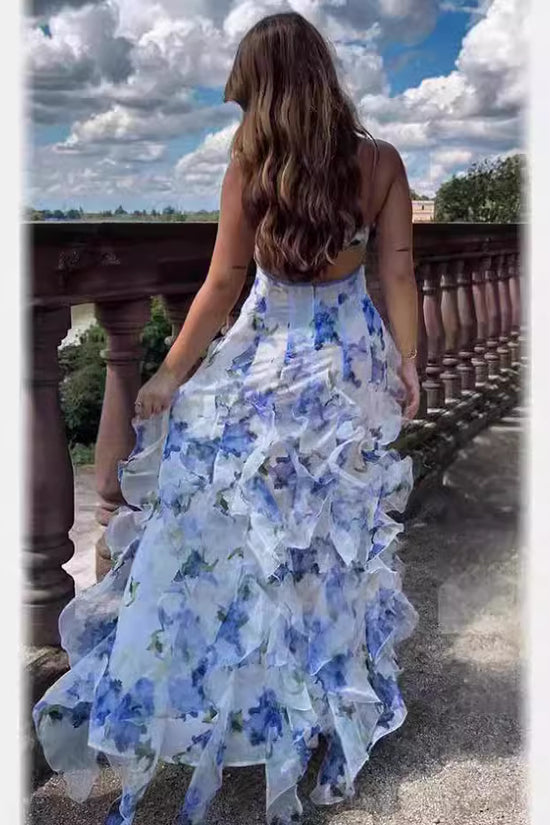 Celestia Bloom Organza Dress
