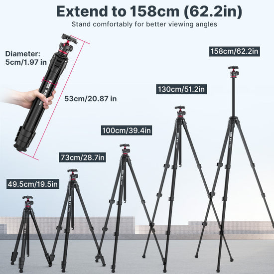 Travel Tripod – Lightweight & Durable for Outdoor Photography