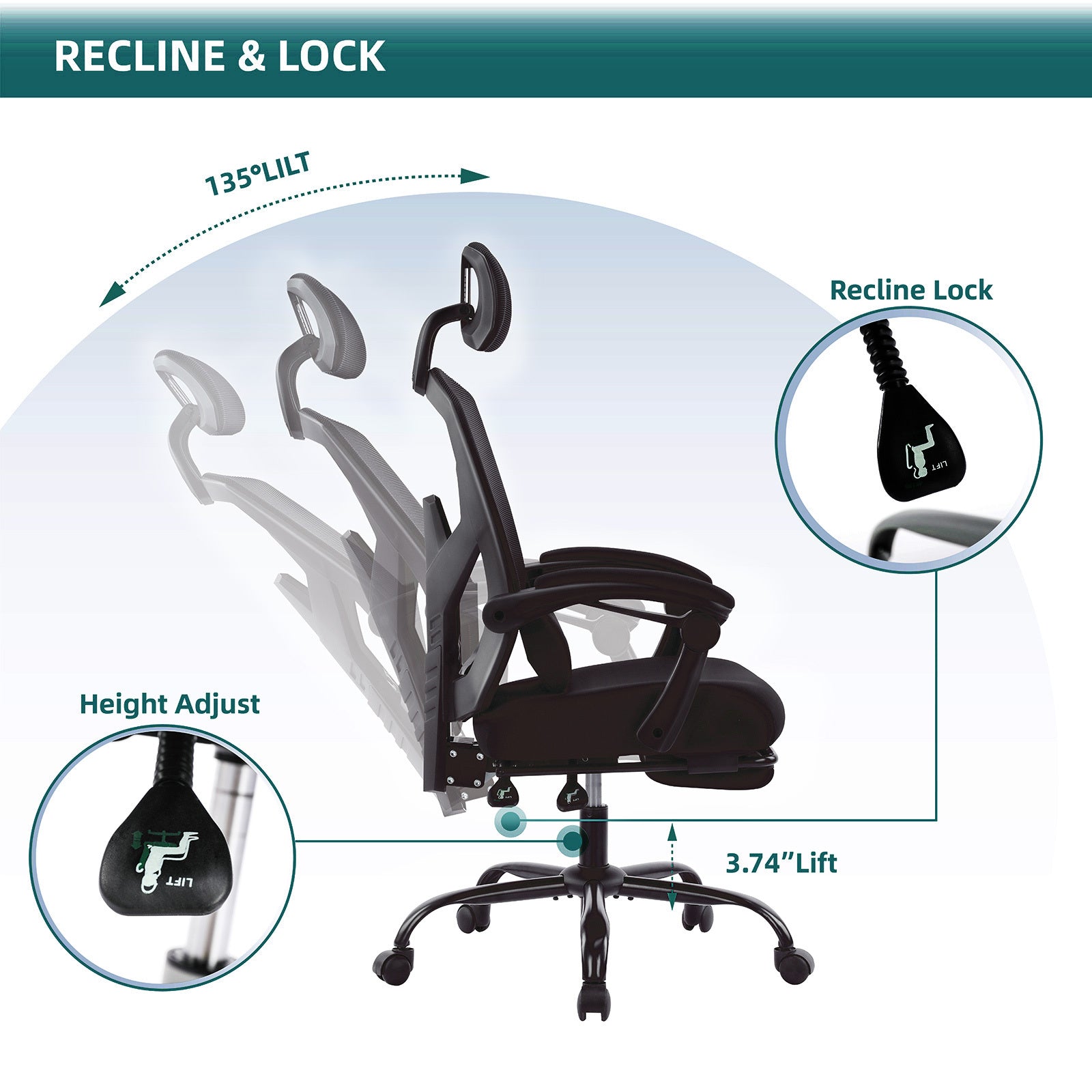 ZenRest Pro Swivel Chair