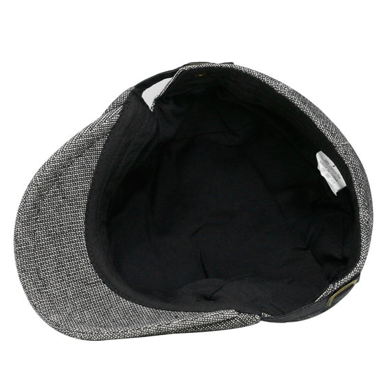 Men's Cotton-Linen Beret - Breathable & Warm for Spring, Autumn and Winter