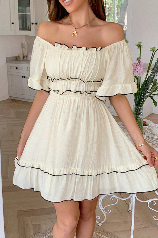 Tidal Whisper Wrap Dress