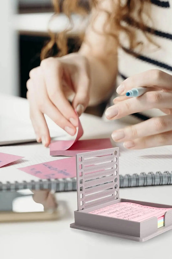 Sticky Note Holder with Template