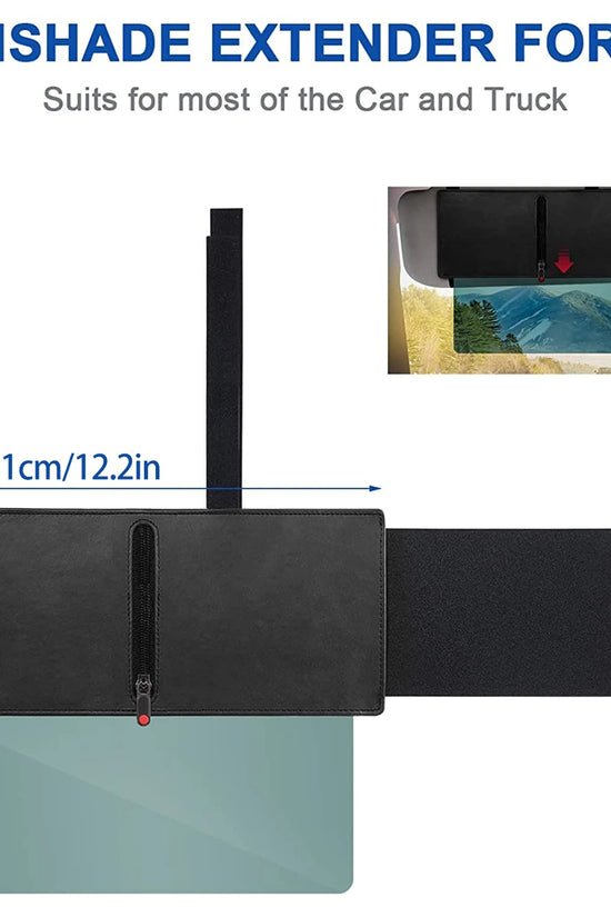 Sun Visor Extender For Cars