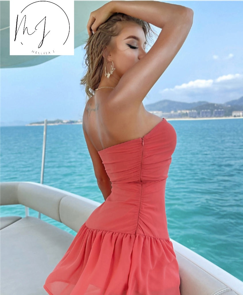 Moonlit Ruffle Off Shoulder