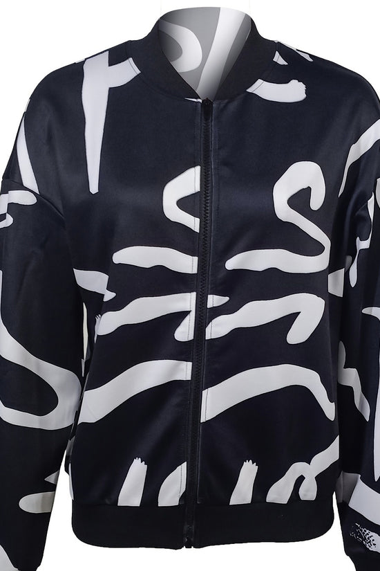 Versa Vogue Print Blazer