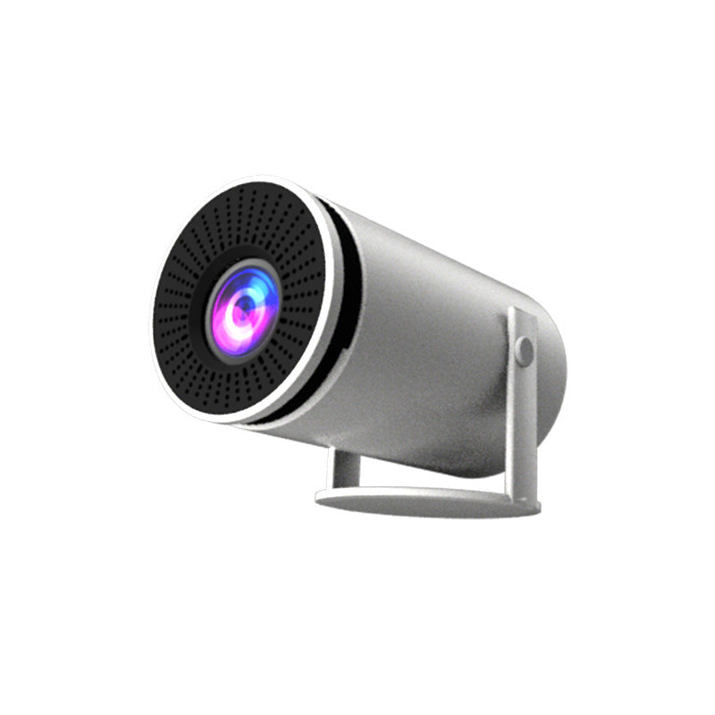 HY300 Smart Barrel Projector with AnzhuoHD - Home Cinema Projection Screen