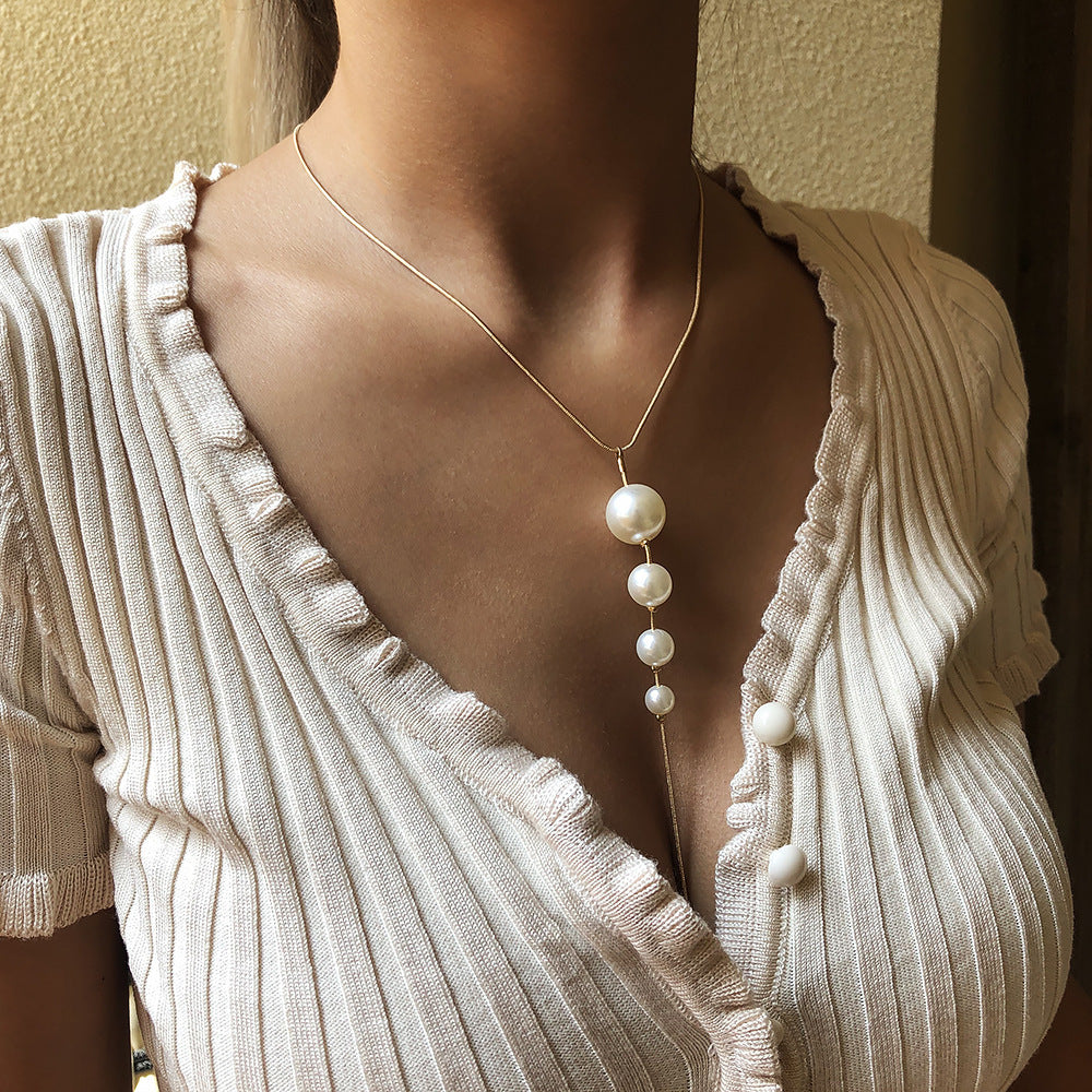 Elysian Tassel Pearl Drop