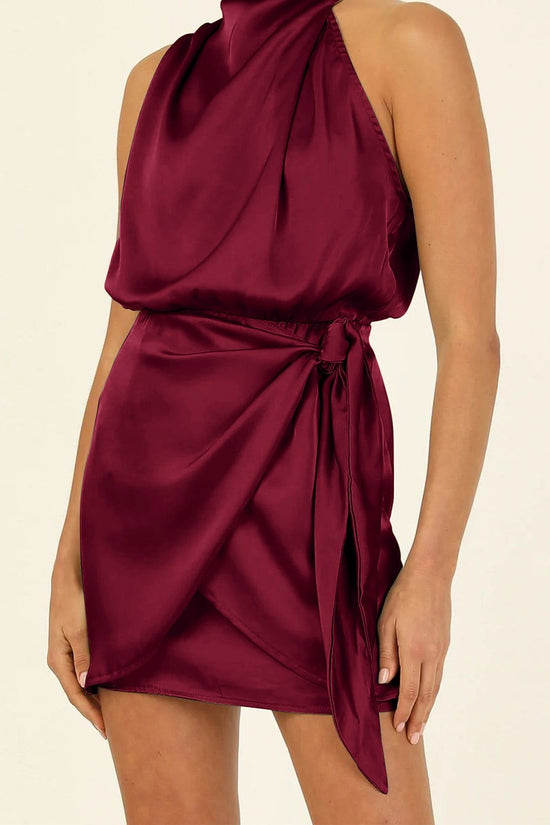 Luna Knot Halter Dress