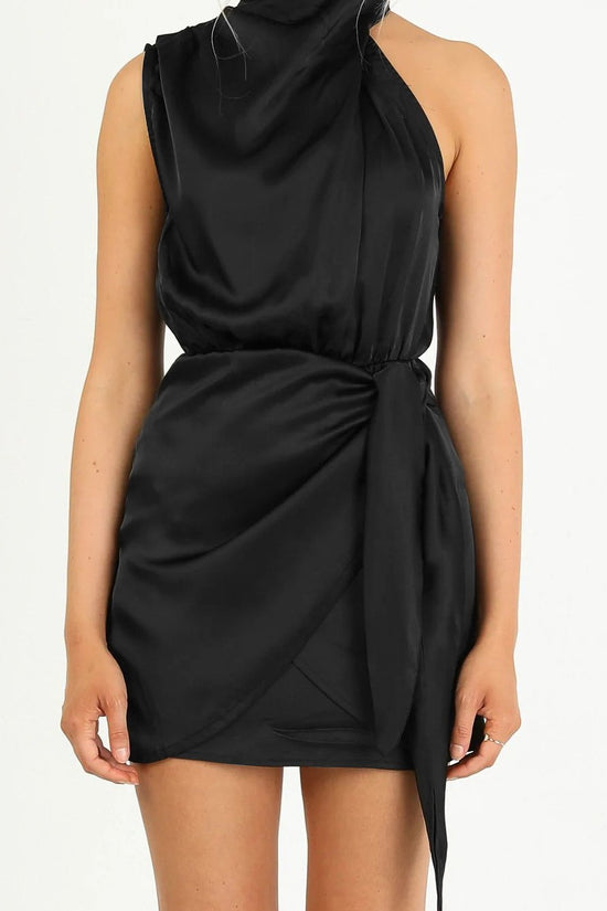 Luna Knot Halter Dress