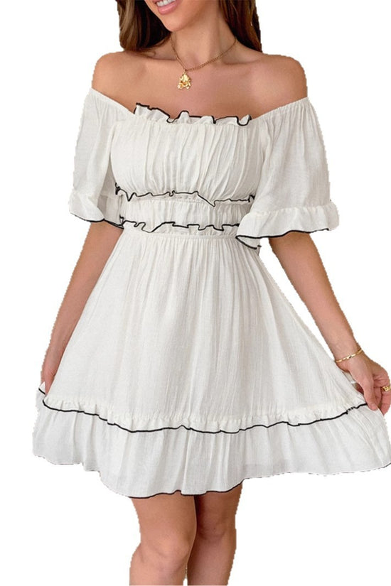 Tidal Whisper Wrap Dress