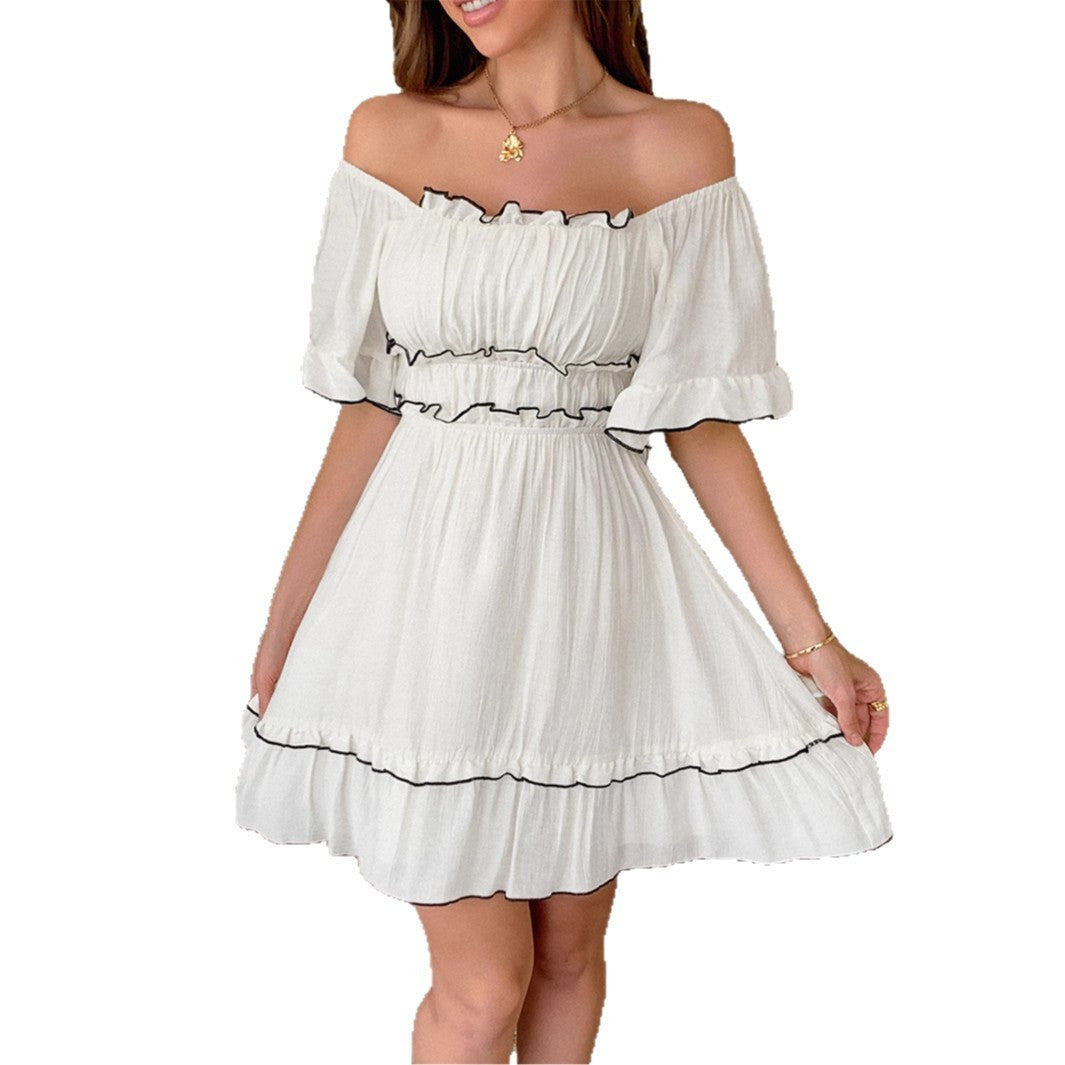 Tidal Whisper Wrap Dress
