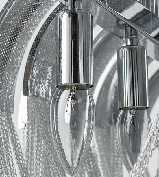 Nordic Glow Cascade - Luxury Tassel Chain Chandelier