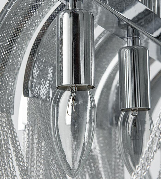 Nordic Glow Cascade - Luxury Tassel Chain Chandelier