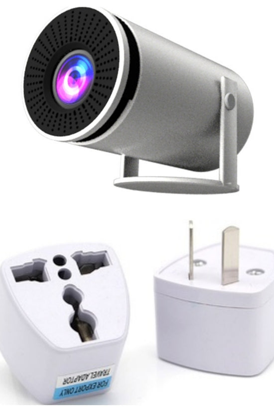 HY300 Smart Barrel Projector with AnzhuoHD - Home Cinema Projection Screen