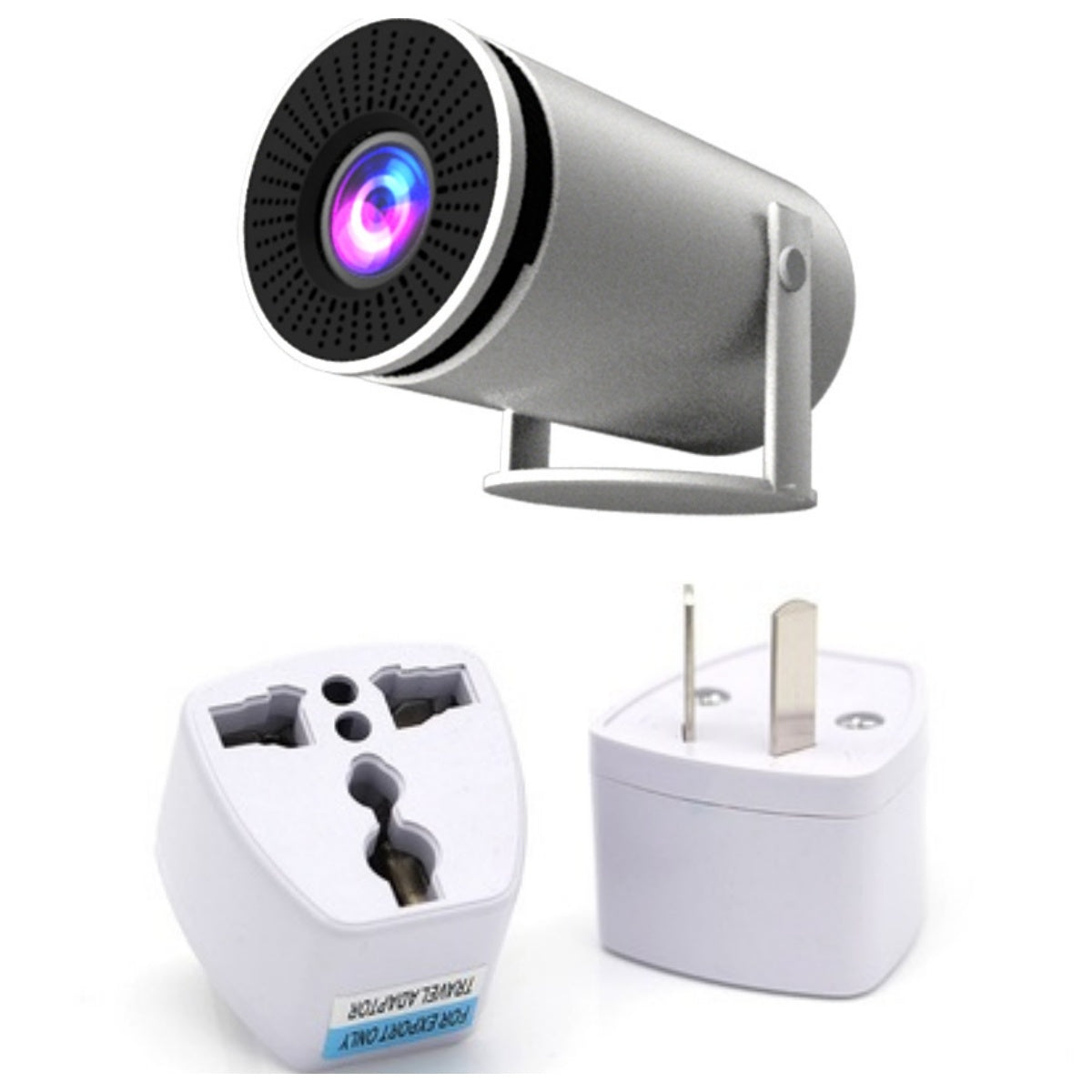 HY300 Smart Barrel Projector with AnzhuoHD - Home Cinema Projection Screen