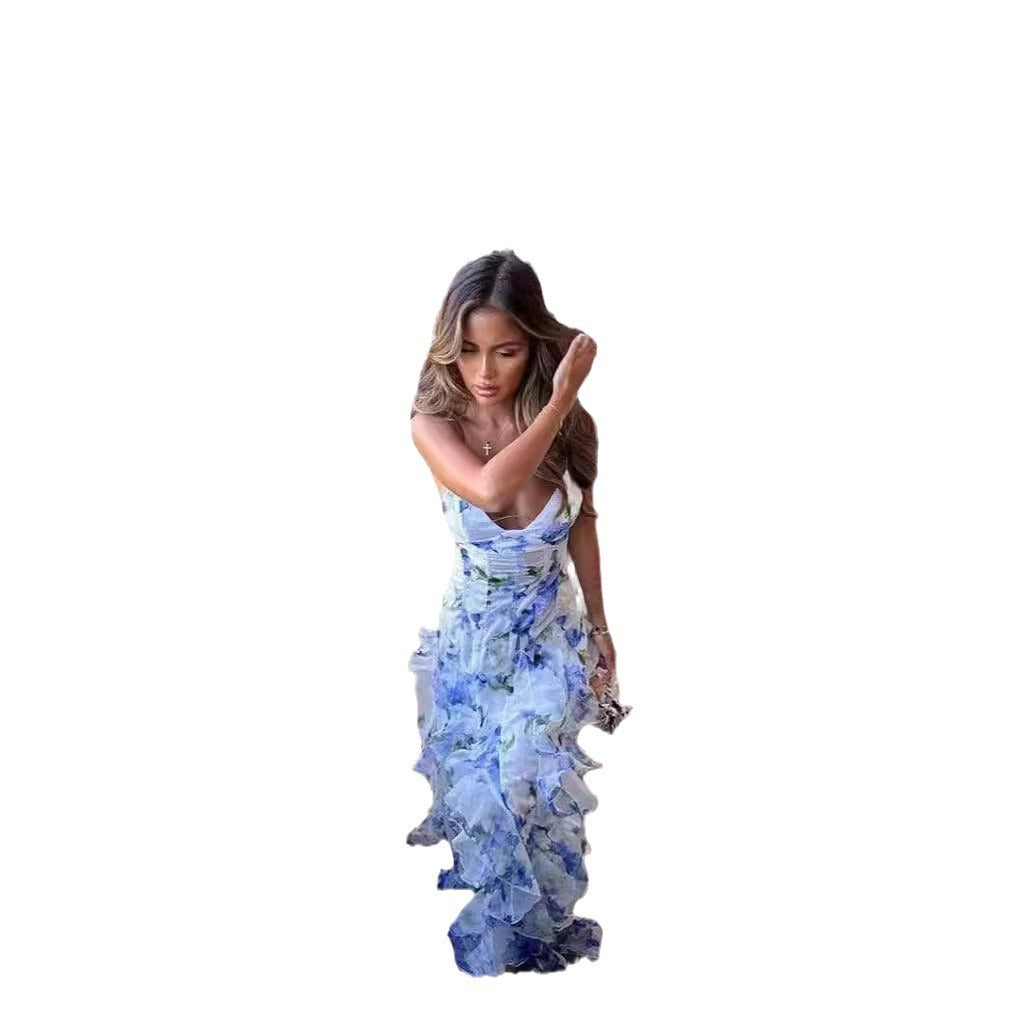 Celestia Bloom Organza Dress