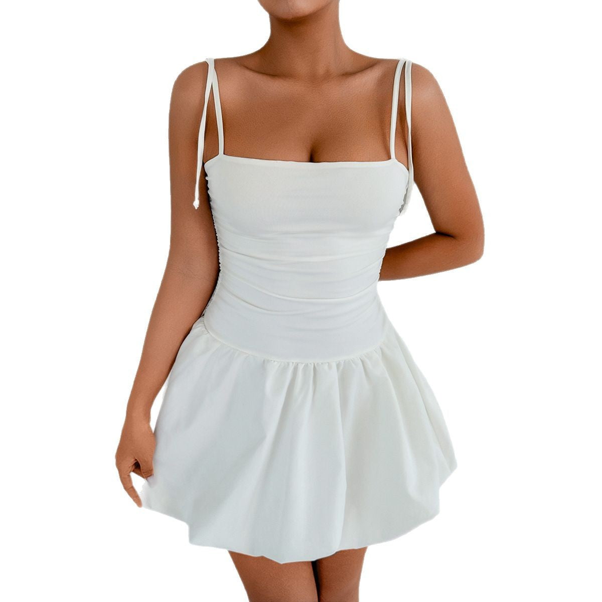 Starlit Straps Mini Dress