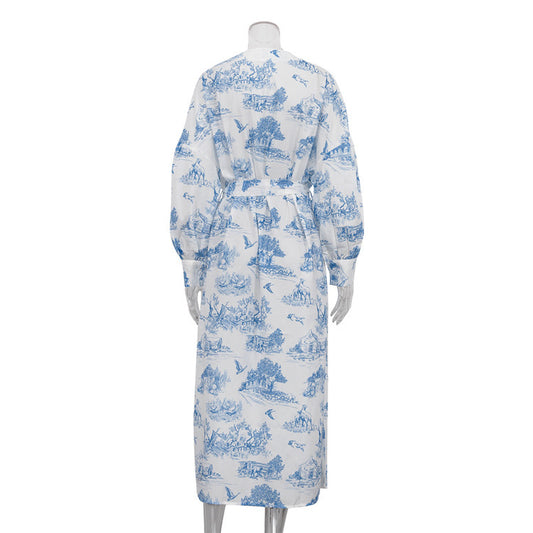 Vintage Scripta Wrap Dress