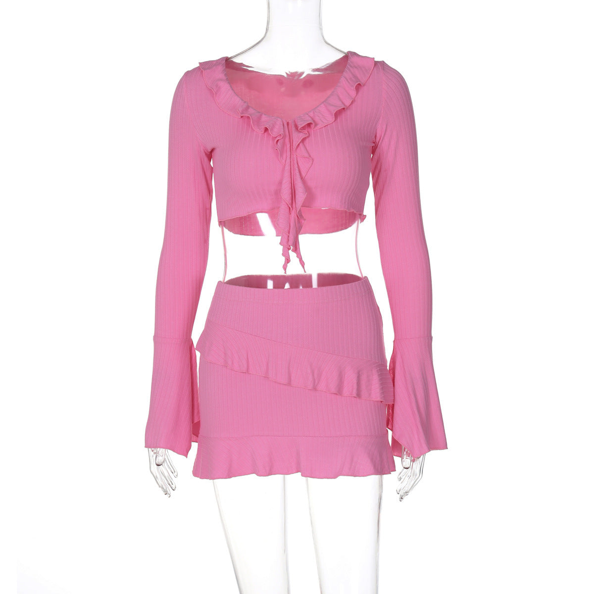 Roselle Ruffle Two-Piece Set