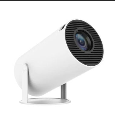 HY300 Smart Barrel Projector with AnzhuoHD - Home Cinema Projection Screen