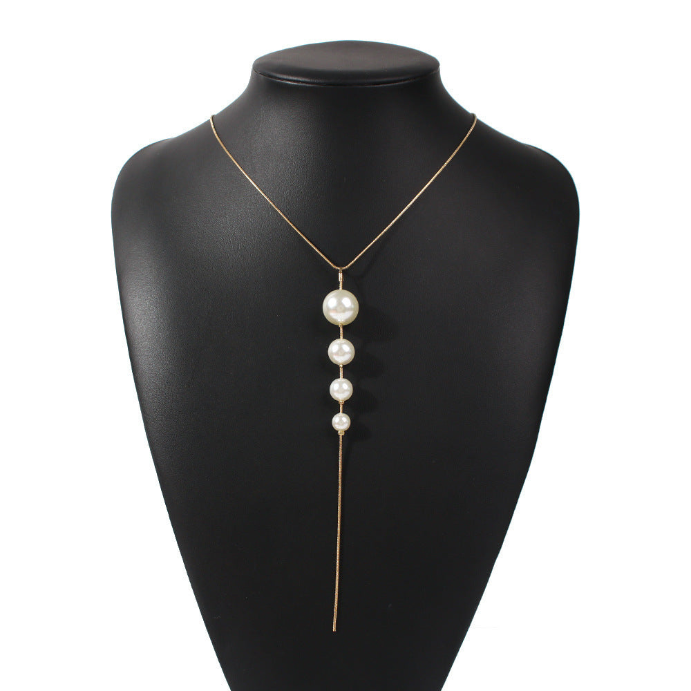 Elysian Tassel Pearl Drop