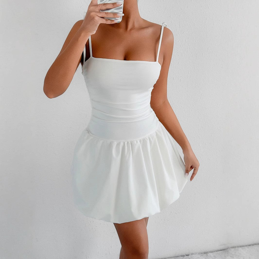 Starlit Straps Mini Dress