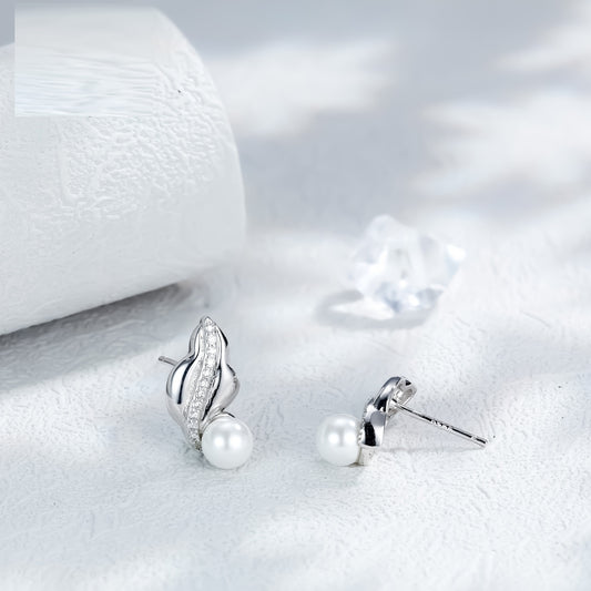 Elite Reverie Pearl Studs