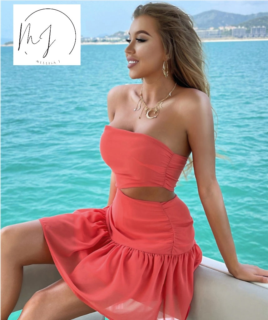 Moonlit Ruffle Off Shoulder