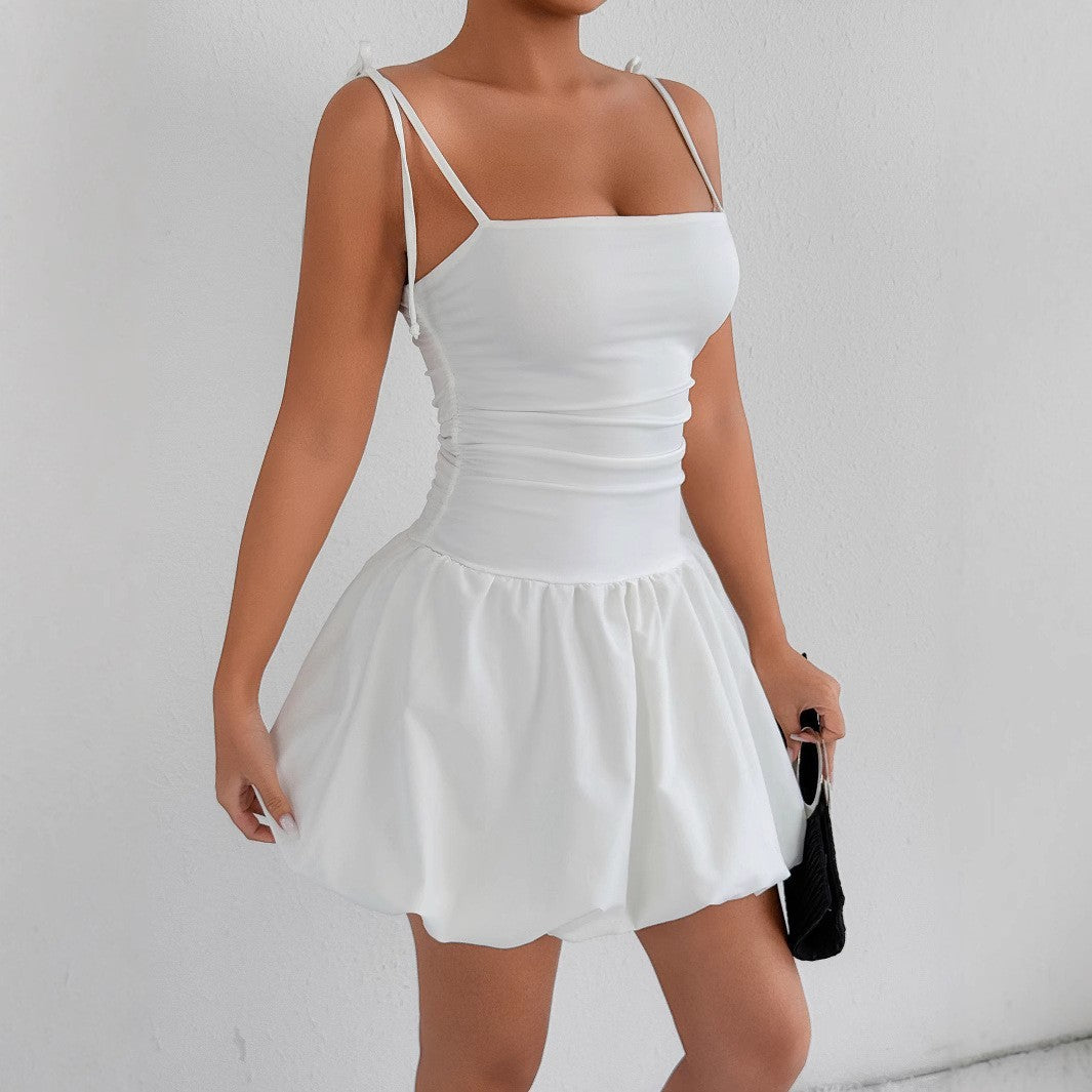 Starlit Straps Mini Dress