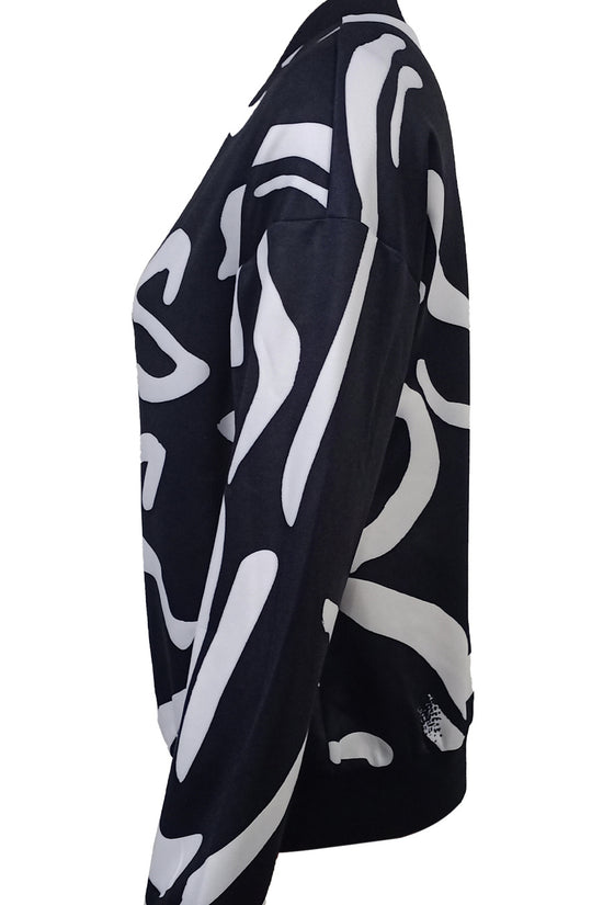 Versa Vogue Print Blazer