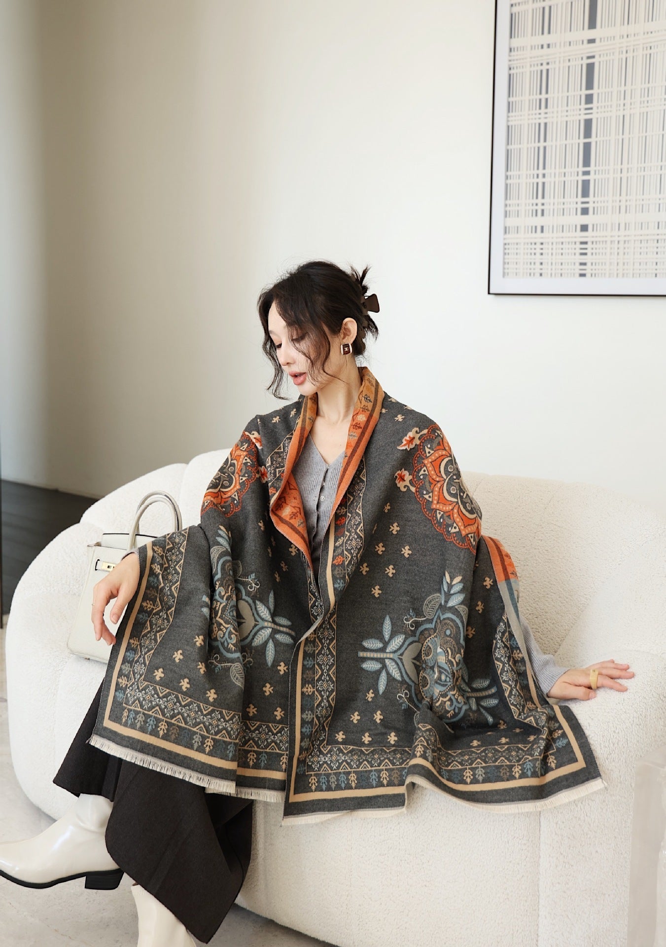 Seoul Shawl Wrap
