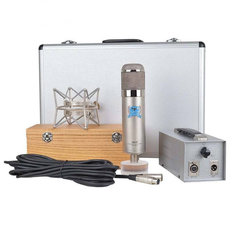 MK47 Classic U47-Style Large Diaphragm Tube Condenser Microphone for Studio Recording